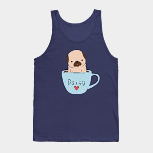 Pug in a Mug Tank Top